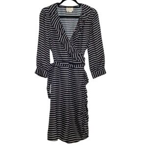 Kate Spade Black and White Striped Dress